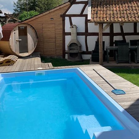 Ferienhaus Hassgautor Aidhausen Eksteriør billede
