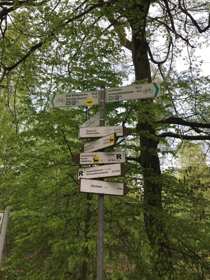 Ferienhaus Hassgautor Aidhausen Eksteriør billede