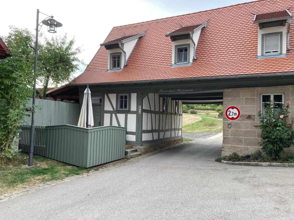 Ferienhaus Hassgautor Aidhausen Eksteriør billede