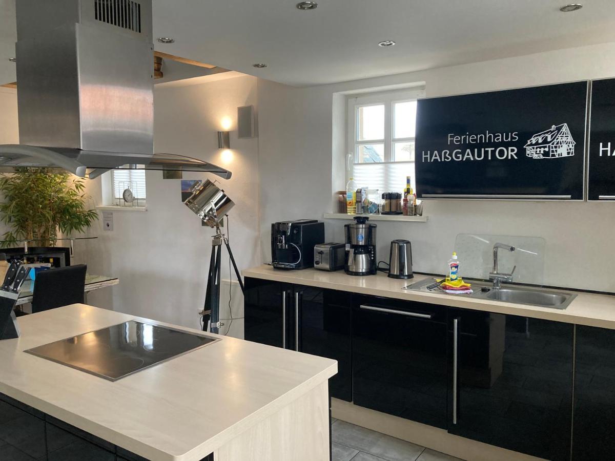 Ferienhaus Hassgautor Aidhausen Eksteriør billede